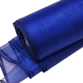 Organza 12cm x 8.2m - Albastru regal