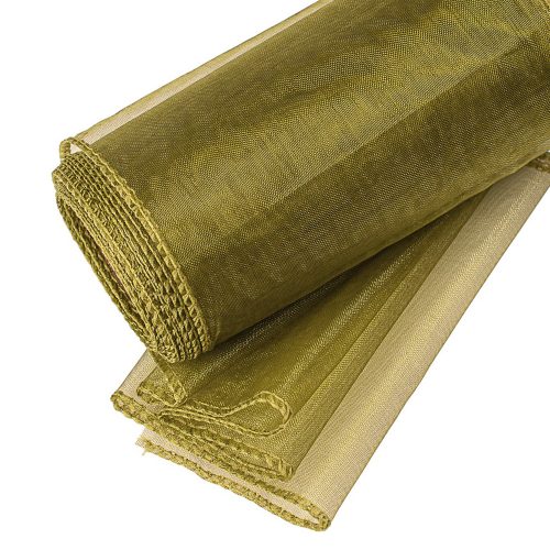 Organza 12cm x 8.2m – Verde mușchi