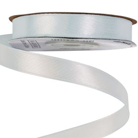 Satină panglică 12mm x 22.86m - Albastru pal