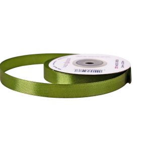 Satină panglică 12mm x 22.86m - Verde mușchi