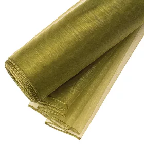 Organza 20cm x 8.2m - Verde mușchi