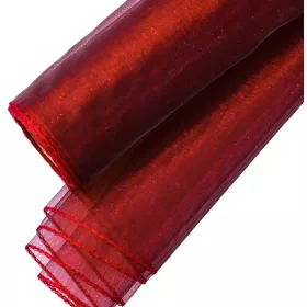 Organza 20cm x 8.2m - Bordo