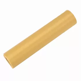 Snow organza 23.5cm x 10m - Auriu