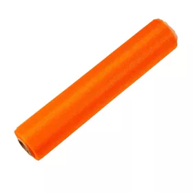 Snow organza 23.5cm x 10m - Portocaliu