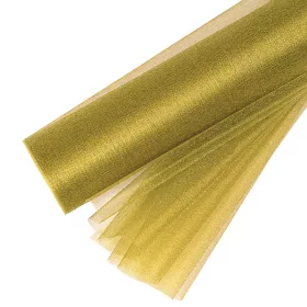 Snow organza 23.5cm x 10m - Verde mușchi