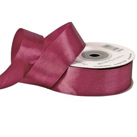 Satină panglică 25mm x 22.86m - Vânătă