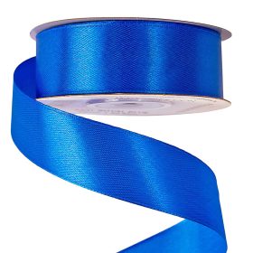 Satină panglică 25mm x 22.86m - Albastru regal