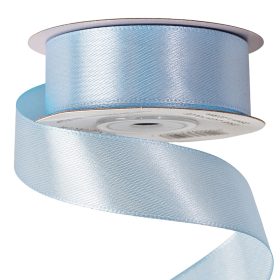 Satină panglică 25mm x 22.86m - Albastru deschis