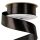 Panglică satinată 25mm x 22.86m – Negru  