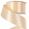 Panglică satinată 38mm x 22.86m – Ecru  
