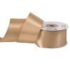 Panglică satinată 38mm x 22.86m – Bej  