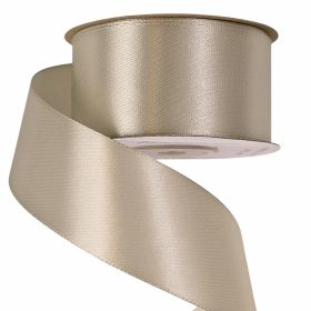 Satină panglică 38mm x 22.86m - Gri