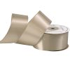Panglică satinată 38mm x 22.86m – Gri  