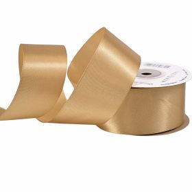 Satină panglică 38mm x 22.86m - Auriu