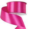 Panglică satinată 38mm x 22.86m – Roz închis  