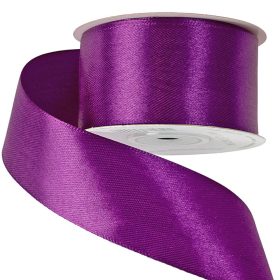 Satină panglică 38mm x 22.86m - Violet închis