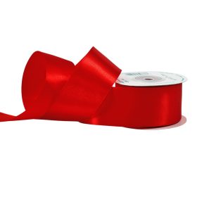 Satină panglică 38mm x 22.86m - Roșu