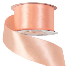 Satină panglică 38mm x 22.86m - Piersică