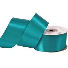 Satină panglică 38mm x 22.86m - Turcoaz