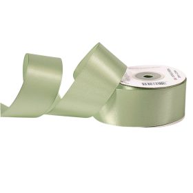 Satină panglică 38mm x 22.86m - Verde vintage