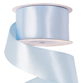 Satină panglică 38mm x 22.86m - Albastru deschis