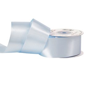 Satină panglică 38mm x 22.86m - Albastru deschis