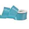 Panglică satinată 38mm x 22.86m – Albastru aqua  