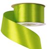 Panglică satinată 38mm x 22.86m – Verde ceai  