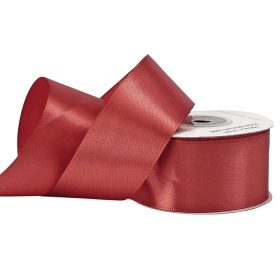 Satină panglică 38mm x 22.86m - Roz bronz
