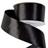 Panglică satinată 38mm x 22.86m – Negru  