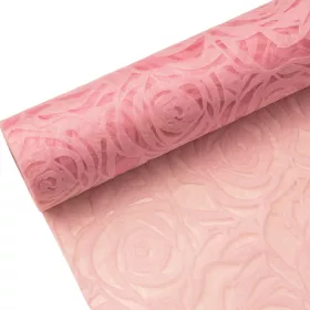 Vetex 3D cu model cap de trandafir 50cm x 4.5m - Roz