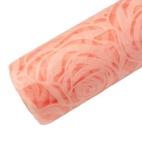 Vetex 3D cu model cap de trandafir 50cm x 4.5m - Roz pudrat