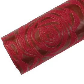 Vetex 3D cu model cap de trandafir 50cm x 4.5m - Bordo