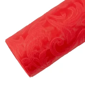 Vetex 3D cu model vrej 50cm x 4.5m - Roșu