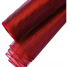 Organza 40cm x 8.2m - Bordo