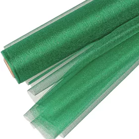 Snow organza 47cm x 10m - Verde închis