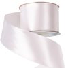 Panglică satinată 50mm x 22.86m – Alb  