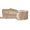 Panglică satinată 50mm x 22.86m – Bej  