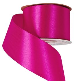 Satină panglică 50mm x 22.86m - Roz închis