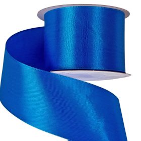 Satină panglică 50mm x 22.86m - Albastru regal