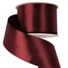 Panglică satinată 50mm x 22.86m – Roșu vin  