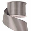 Panglică satinată 50mm x 22.86m – Argintiu cu ton albastru  