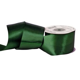 Satină panglică 50mm x 22.86m - Verde închis