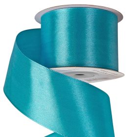 Satină panglică 50mm x 22.86m - Aqua albastru