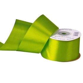 Satină panglică 50mm x 22.86m - Verde ceai