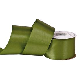 Satină panglică 50mm x 22.86m - Verde mușchi