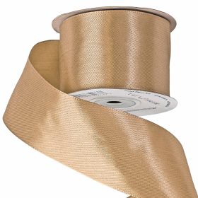 Satină panglică 50mm x 22.86m - Maro