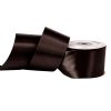 Panglică satinată 50mm x 22.86m – Negru  