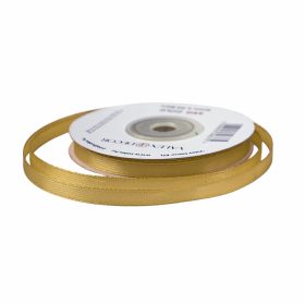 Satină panglică 6mm x 22.86m - Auriu