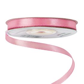 Satină panglică 6mm x 22.86m - Roz